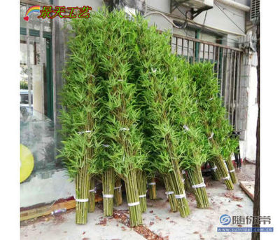 【景天工廠(chǎng)直銷(xiāo)人造仿真竹子、竹葉工程裝飾園林景觀大竹細(xì)竹仿真盆景竹】東莞市企石景天工藝品廠(chǎng) - 產(chǎn)品庫(kù)